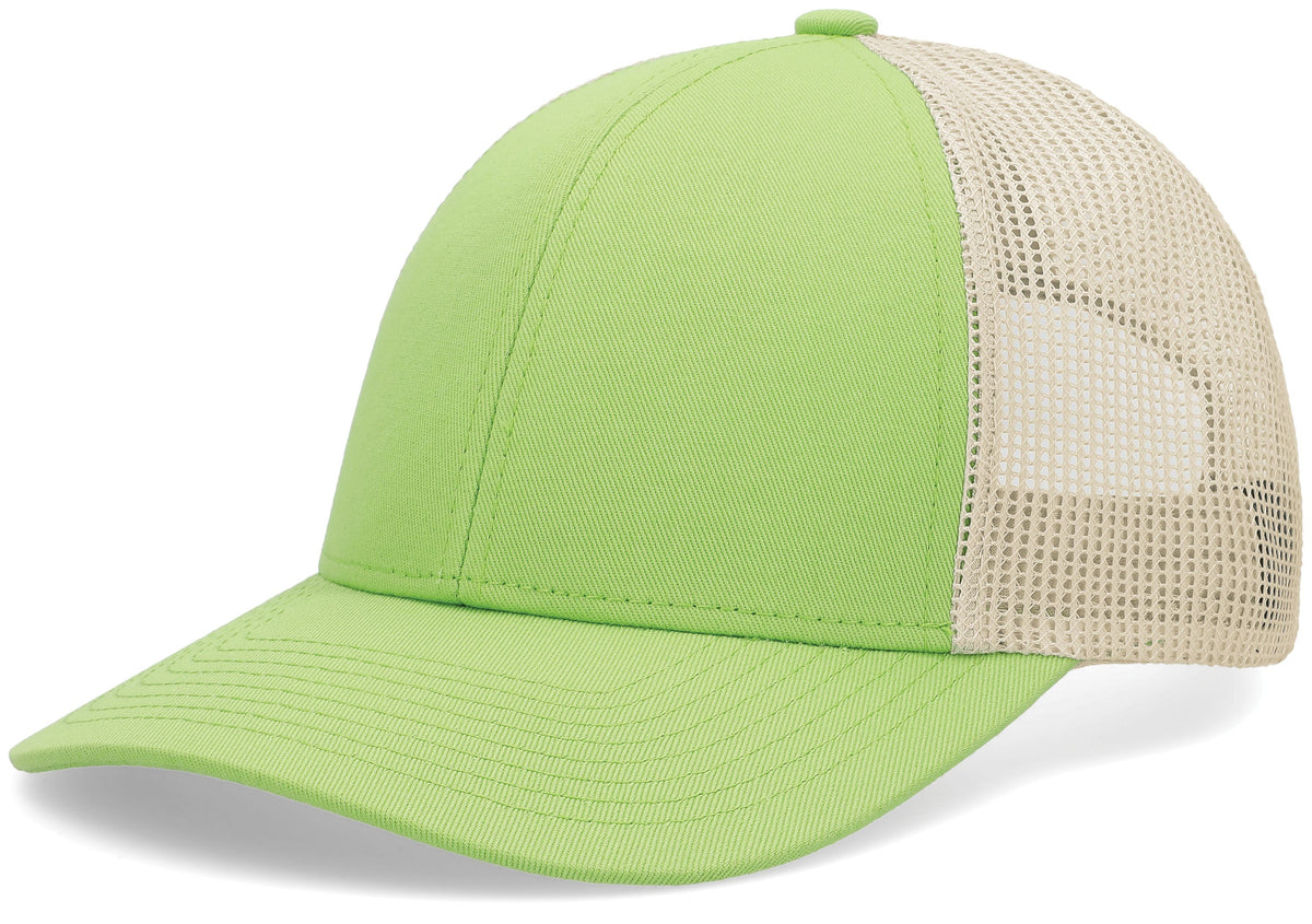 Low-Pro Trucker Cap - Green Glow/Beige/Green Glow
