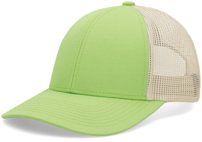 Low-Pro Trucker Cap - Green Glow/Beige/Green Glow