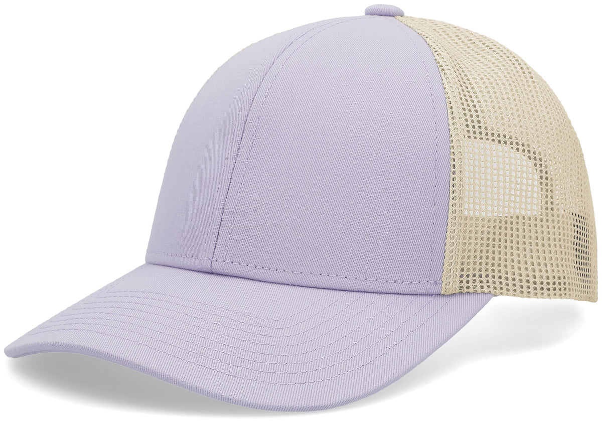 Low-Pro Trucker Cap - Lavender/Beige/Lavender