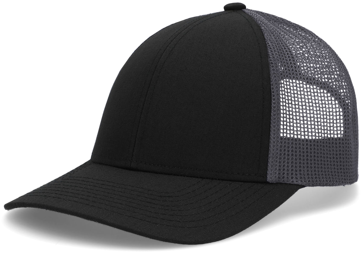 Low-Pro Trucker Cap - Black/Graphite/Black