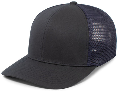 Trucker PacFlex Snapback Cap - Navy