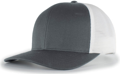 Trucker PacFlex Snapback Cap - Graphite/White/Graphite