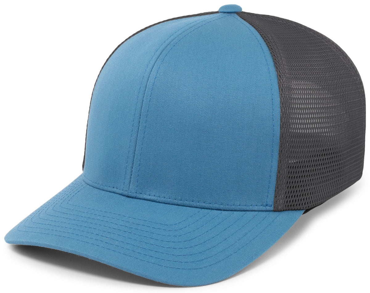 Trucker PacFlex Snapback Cap - Ocean Blue/Light Charcoal/Ocea