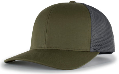 Trucker PacFlex Snapback Cap - Moss/Graphite/Moss