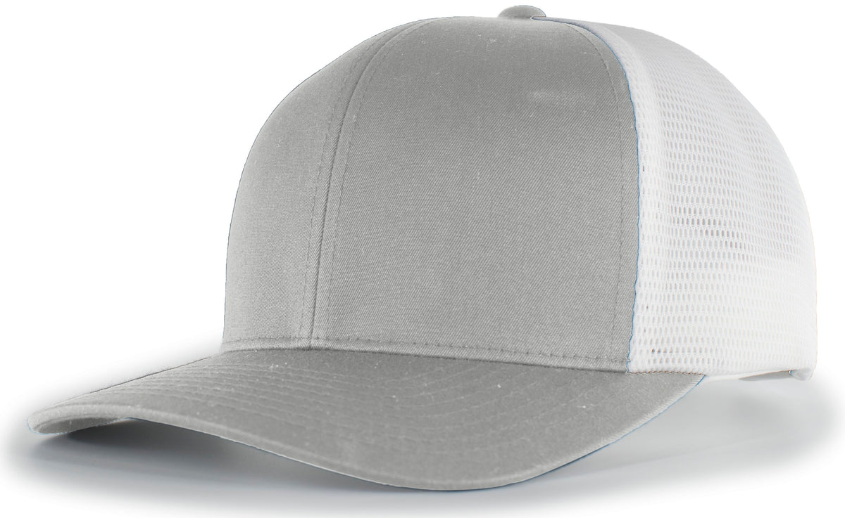 Trucker PacFlex Snapback Cap - Silver/White/Silver