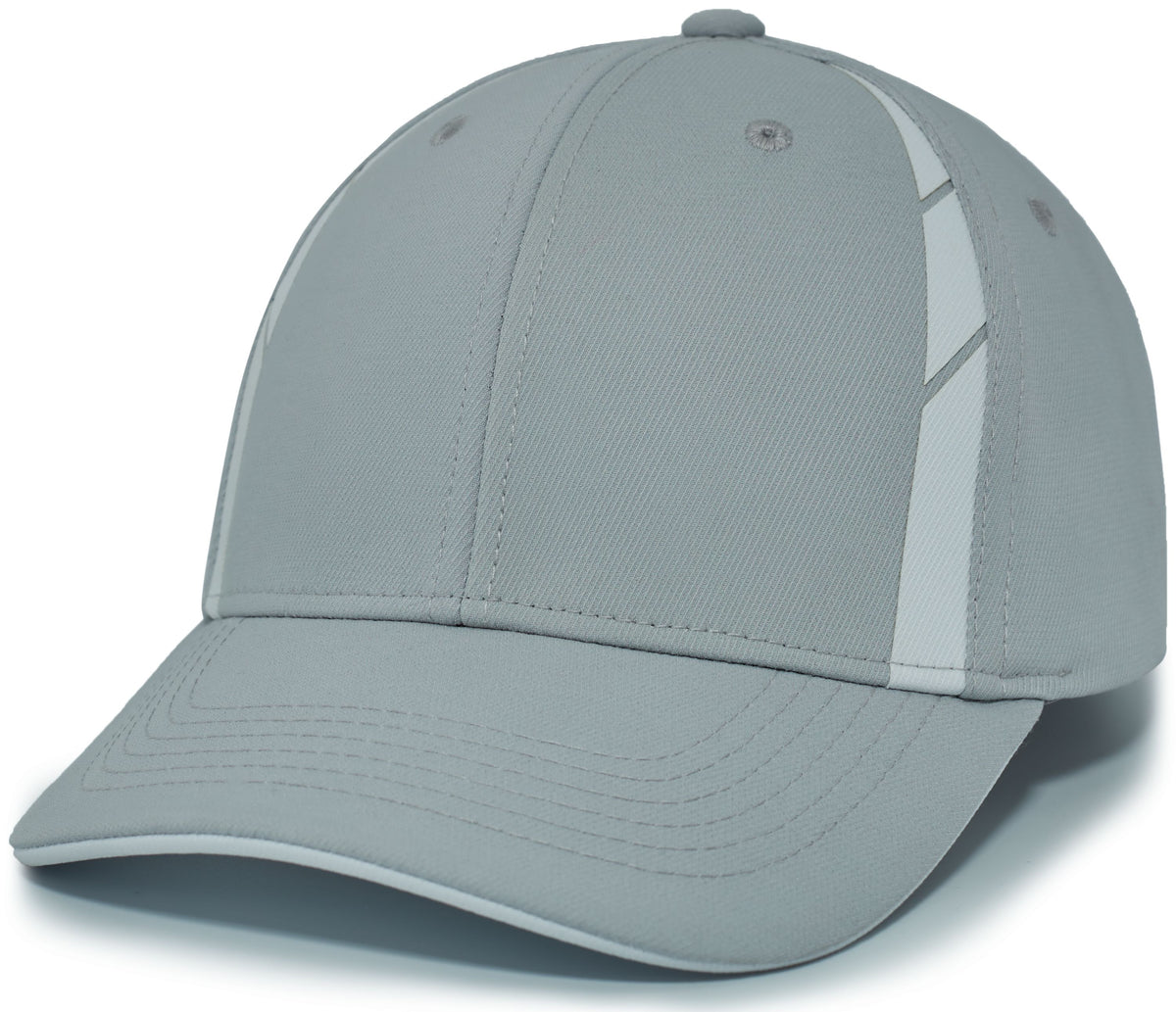Sideline Snapback Cap Powered by Coolcore® - Silver/White