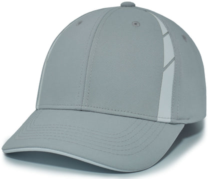 Sideline Snapback Cap Powered by Coolcore® - Silver/White
