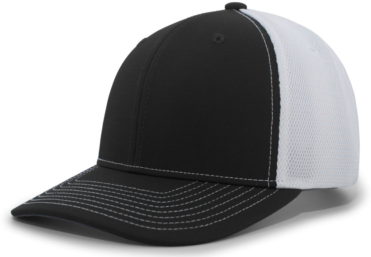 Air Mesh Sideline Cap - Black/White/Black
