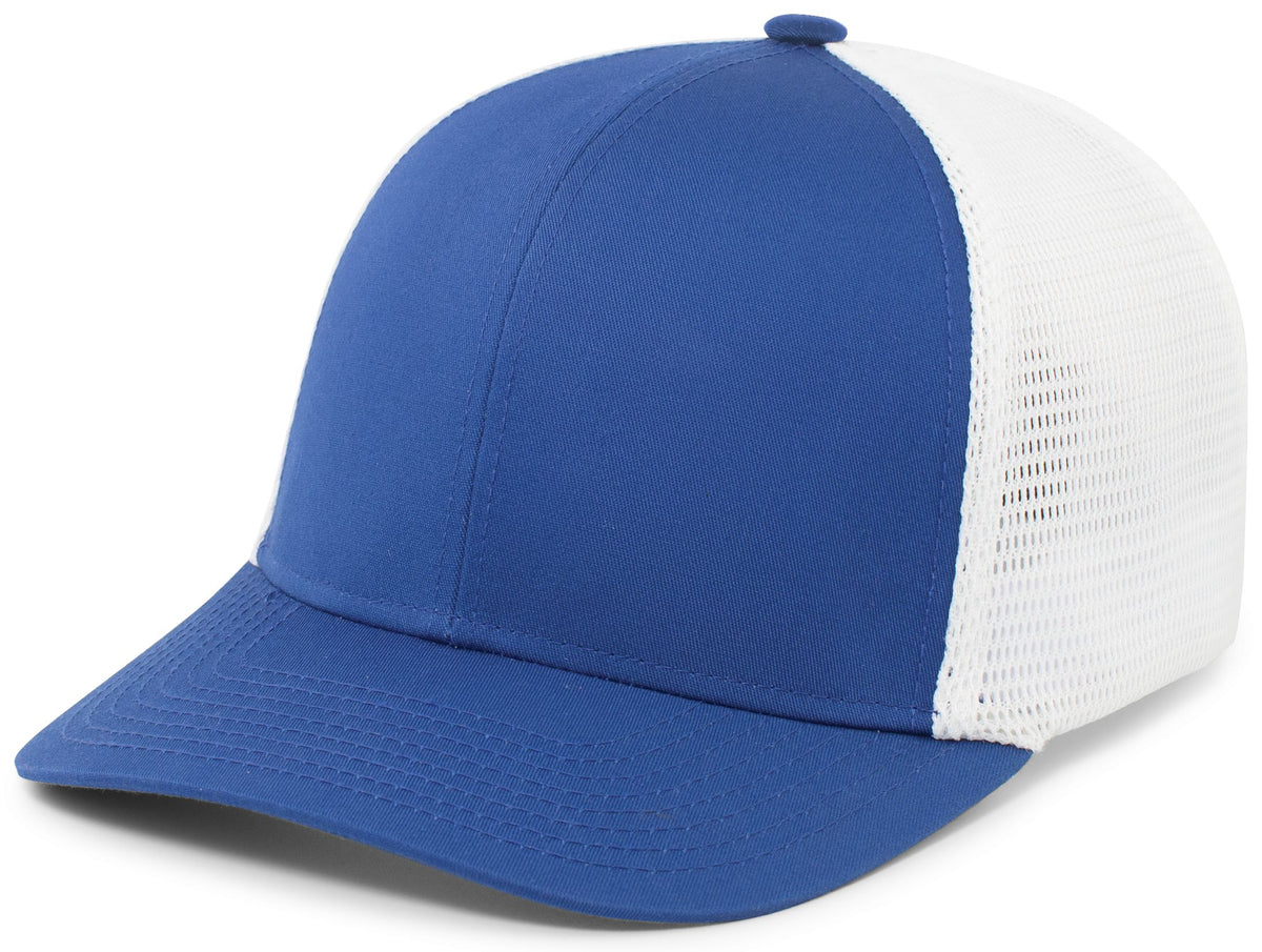 Fusion Trucker Cap - Royal/White/Royal