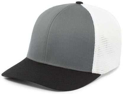 Fusion Trucker Cap - Graphite/White/Black