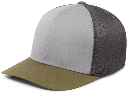 Fusion Trucker Cap - Heather Grey/Light Charcoal/Mo