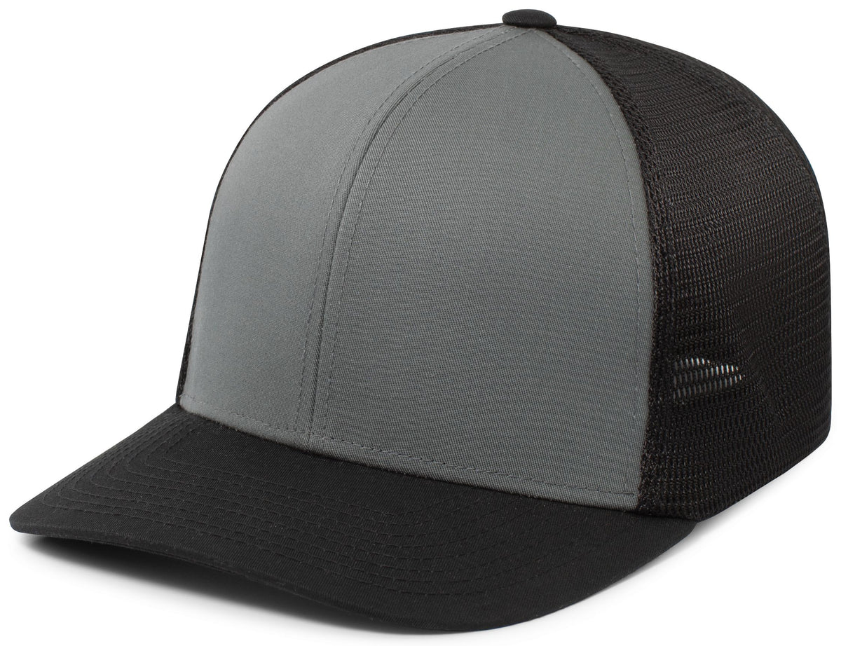 Fusion Trucker Cap - Graphite/Black/Black