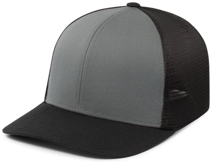 Fusion Trucker Cap - Graphite/Black/Black