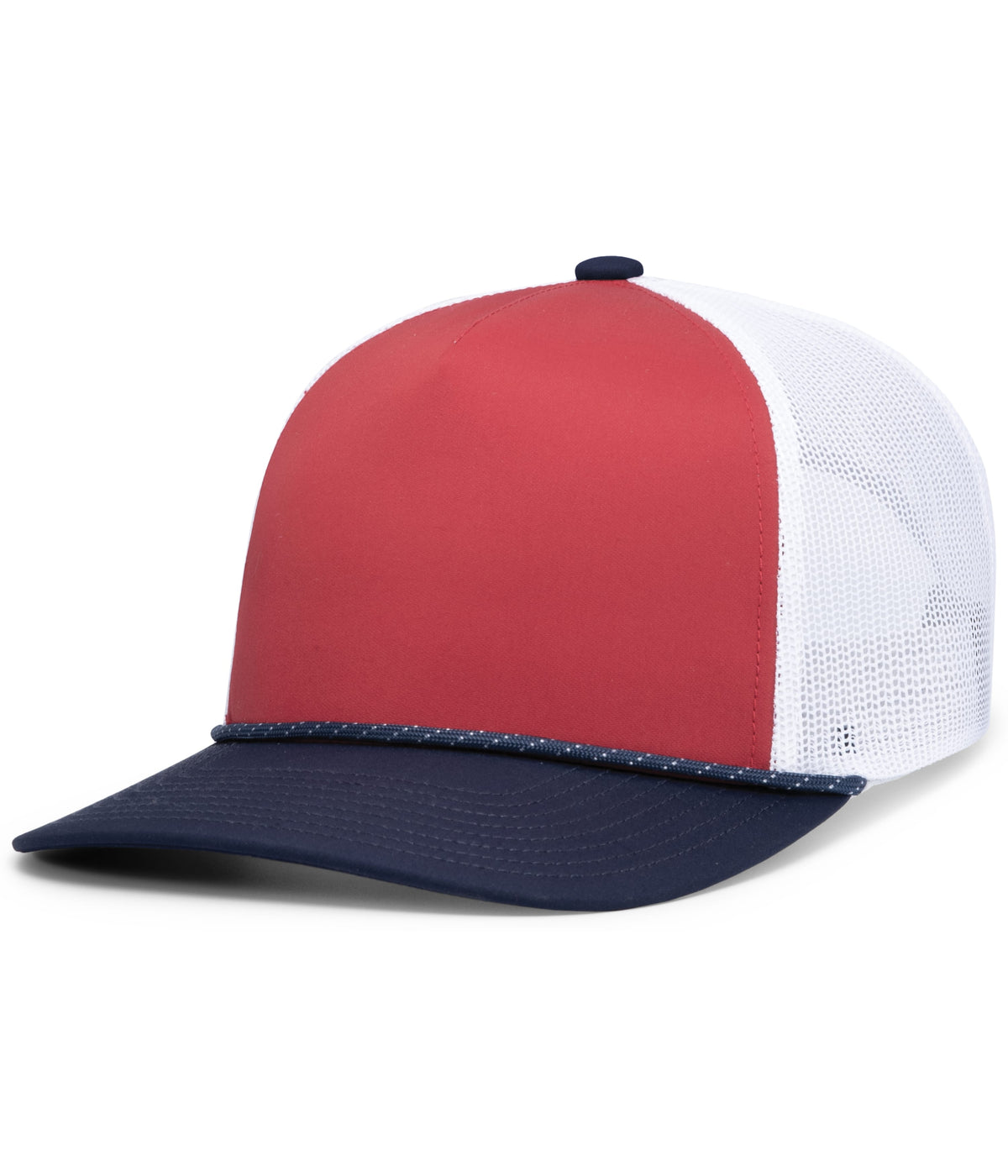 Weekender Trucker Cap - Red/White/Navy