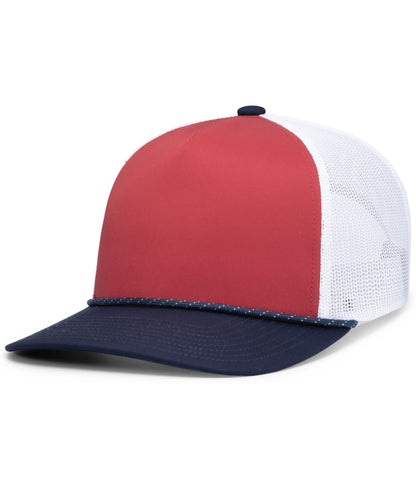 Weekender Trucker Cap - Red/White/Navy