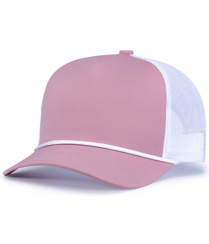 Weekender Trucker Cap - Dusty Mauve/White