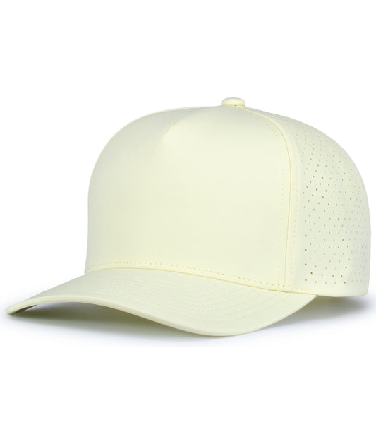 Weekender  Perforated Snapback Cap - Celestial Yellow