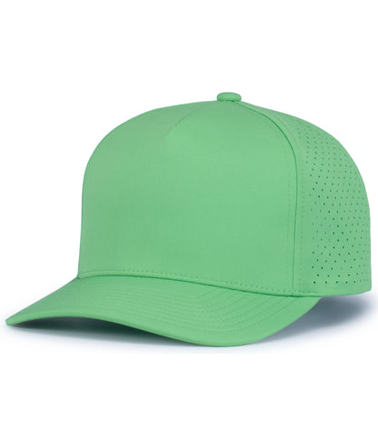 Weekender  Perforated Snapback Cap - Retro Green