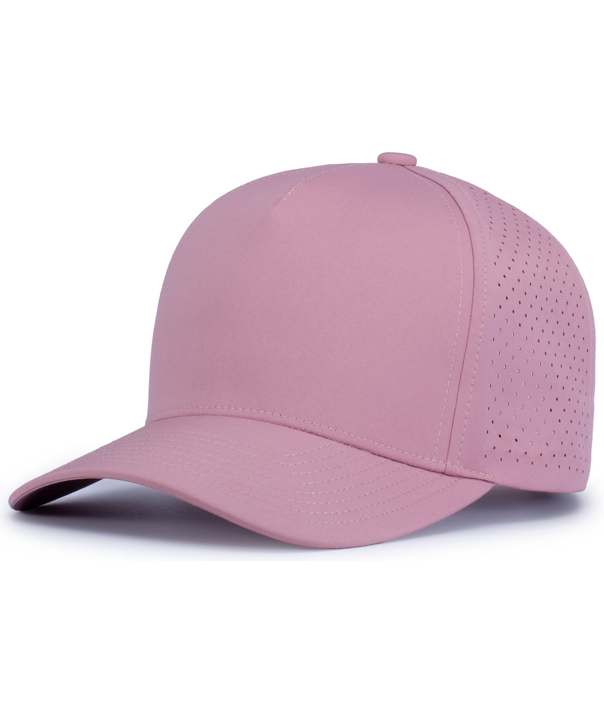 Weekender  Perforated Snapback Cap - Dusty Mauve