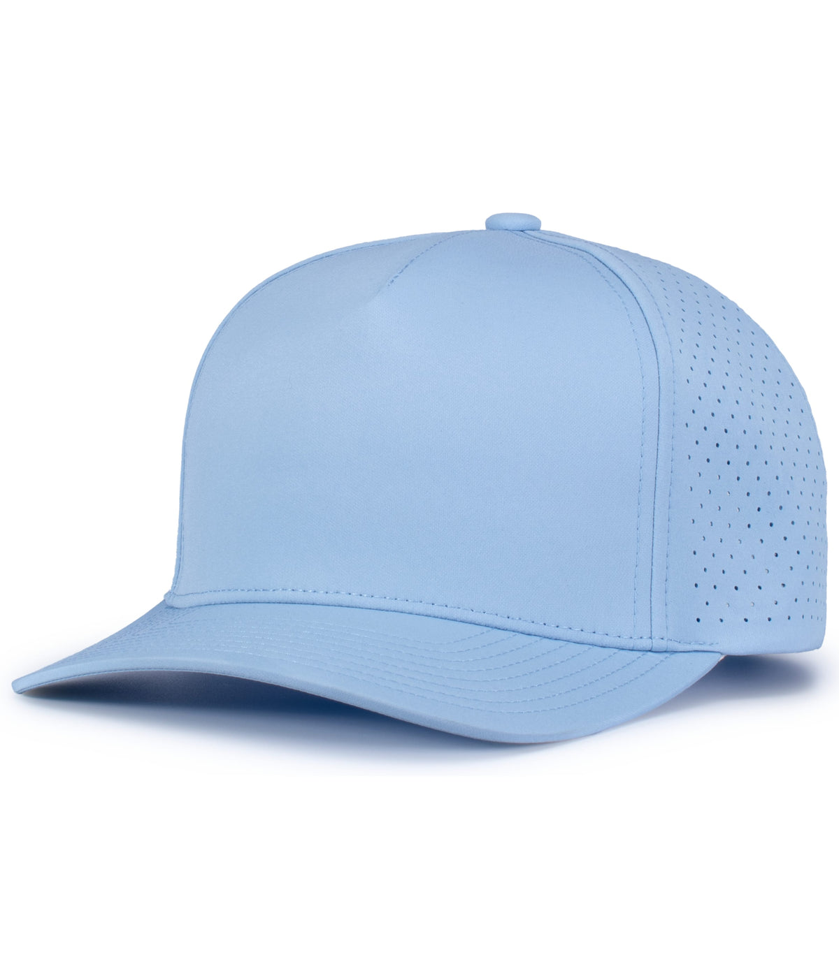 Weekender  Perforated Snapback Cap - Powder Blue