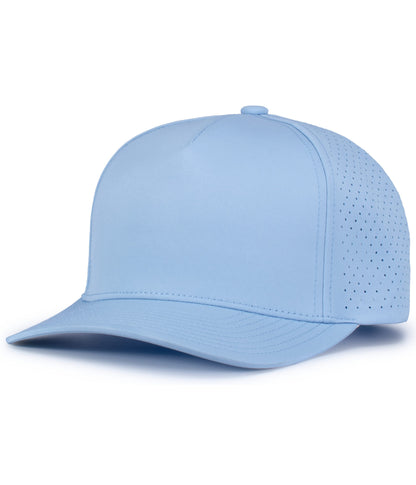 Weekender  Perforated Snapback Cap - Powder Blue