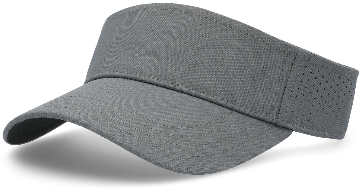 Perforated Visor Powered by Coolcore® - Graphite/Black