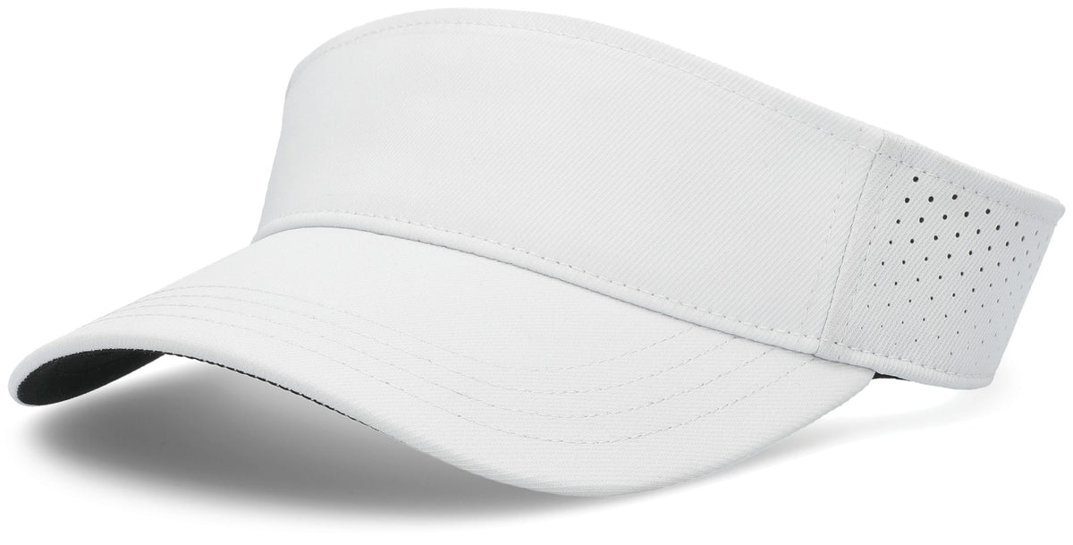 Perforated Visor Powered by Coolcore® - White/Black