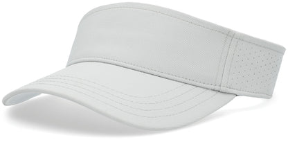 Perforated Visor Powered by Coolcore® - Silver/White