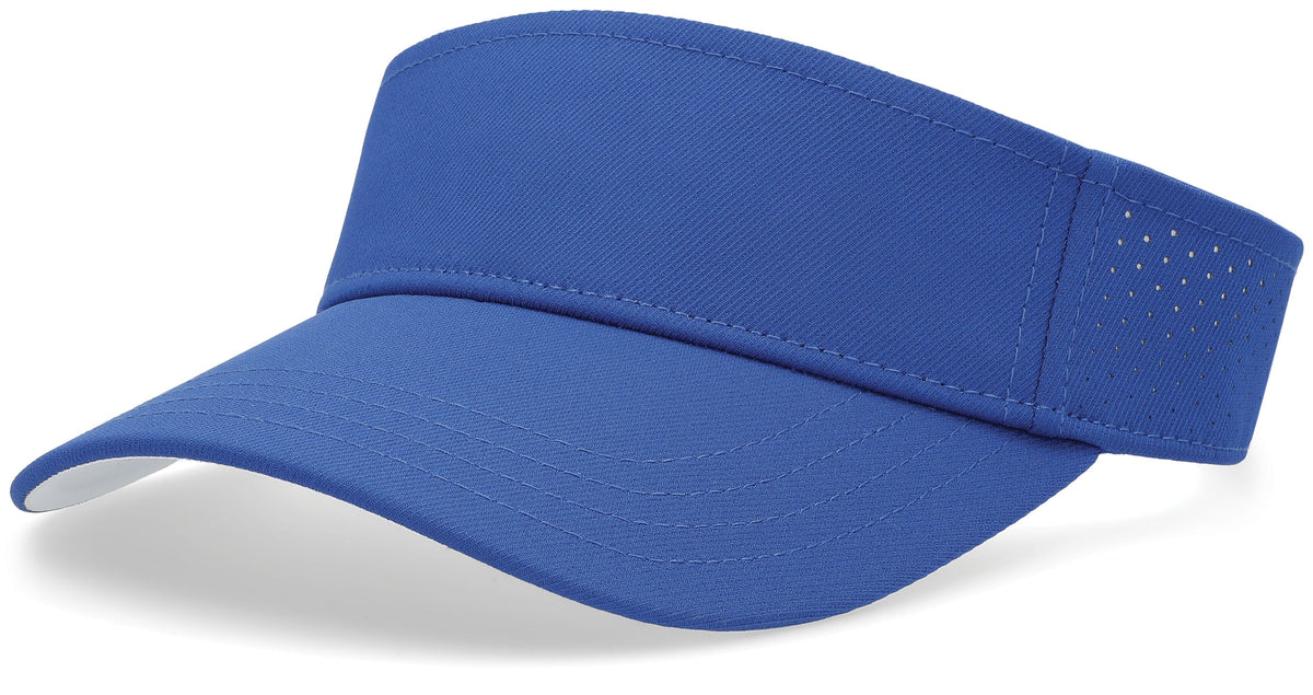Perforated Visor Powered by Coolcore® - Royal/White