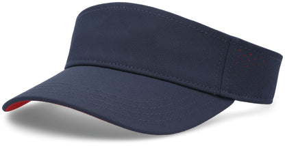 Perforated Visor Powered by Coolcore® - Navy/Red