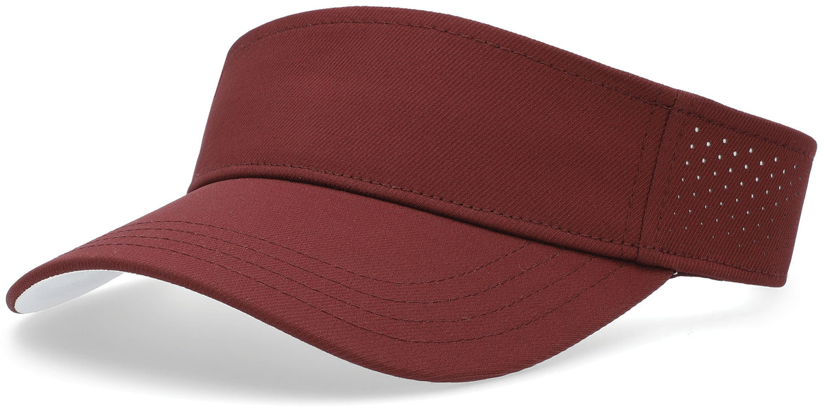 Perforated Visor Powered by Coolcore® - Maroon/White