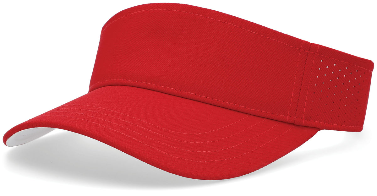 Perforated Visor Powered by Coolcore® - Red/White