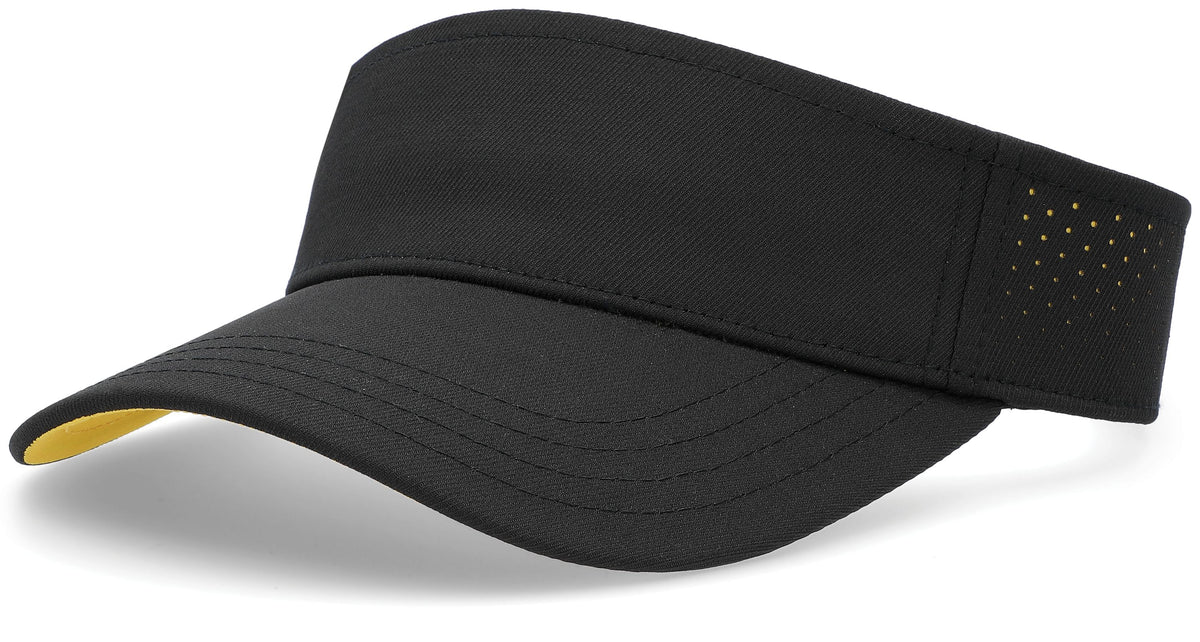 Perforated Visor Powered by Coolcore® - Black/Gold