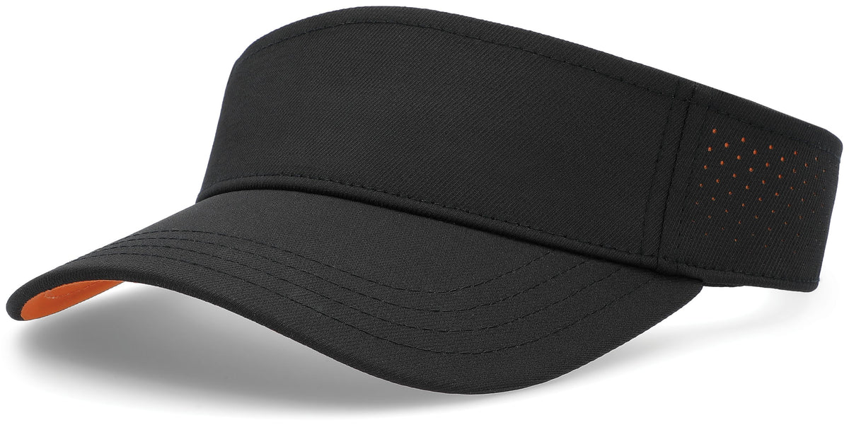 Perforated Visor Powered by Coolcore® - Black/Orange