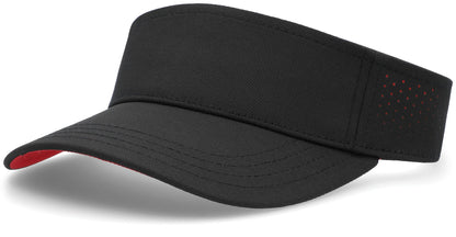 Perforated Visor Powered by Coolcore® - Black/Red