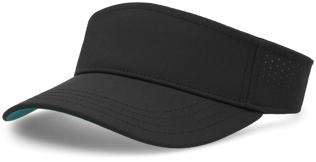 Perforated Visor Powered by Coolcore® - Black/Kelly