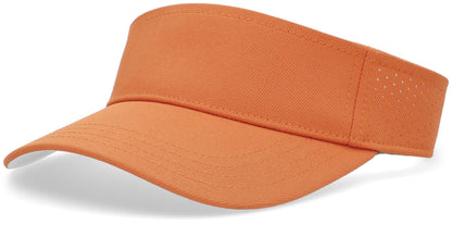 Perforated Visor Powered by Coolcore® - Texas Orange/White