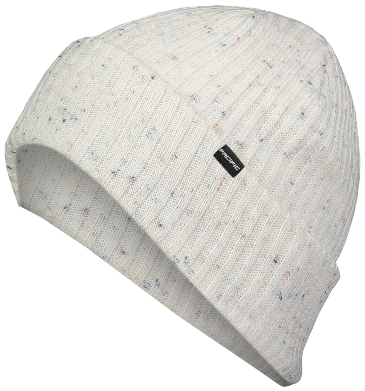 Tweed Beanie - White