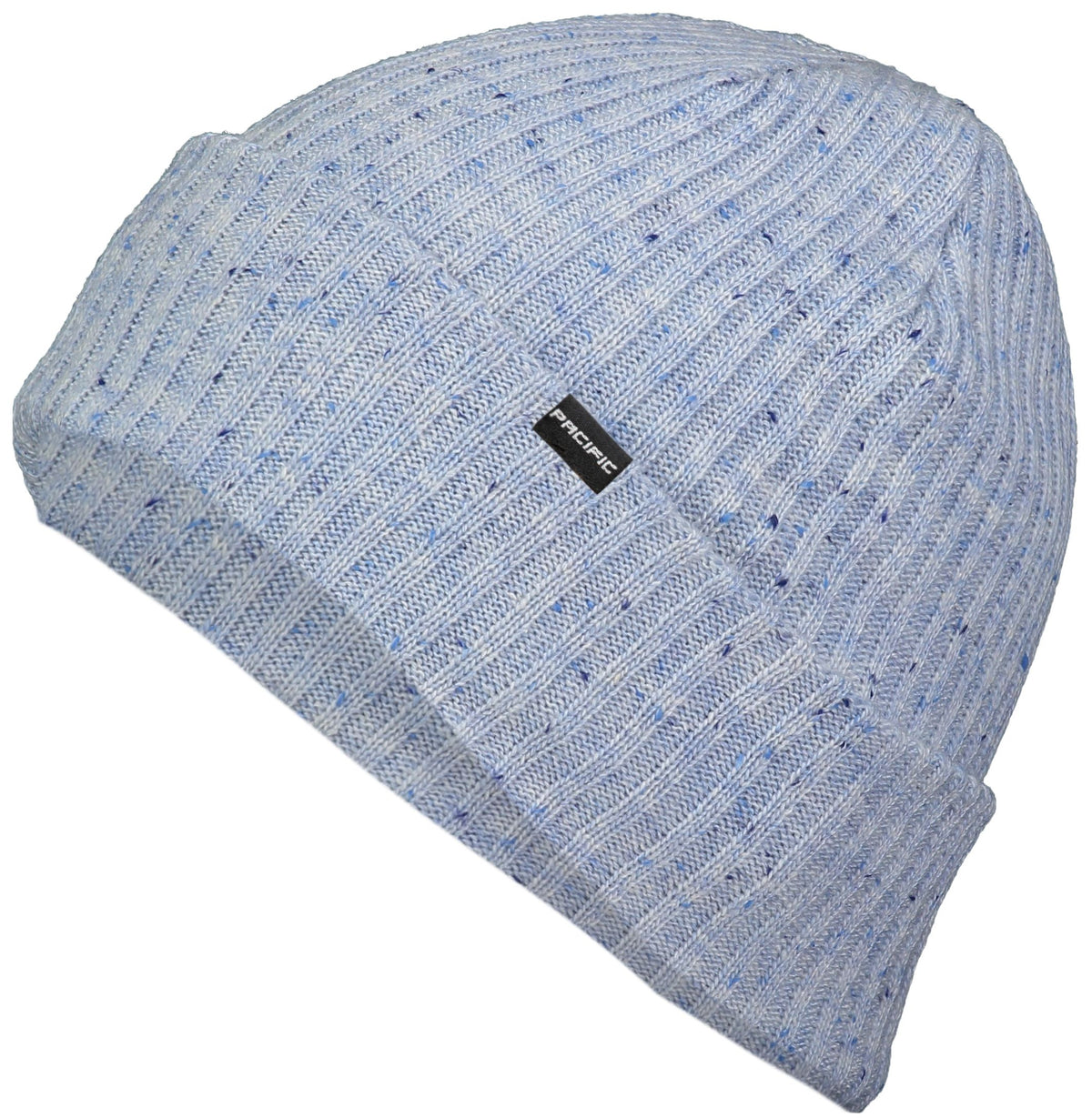 Tweed Beanie - Light Blue