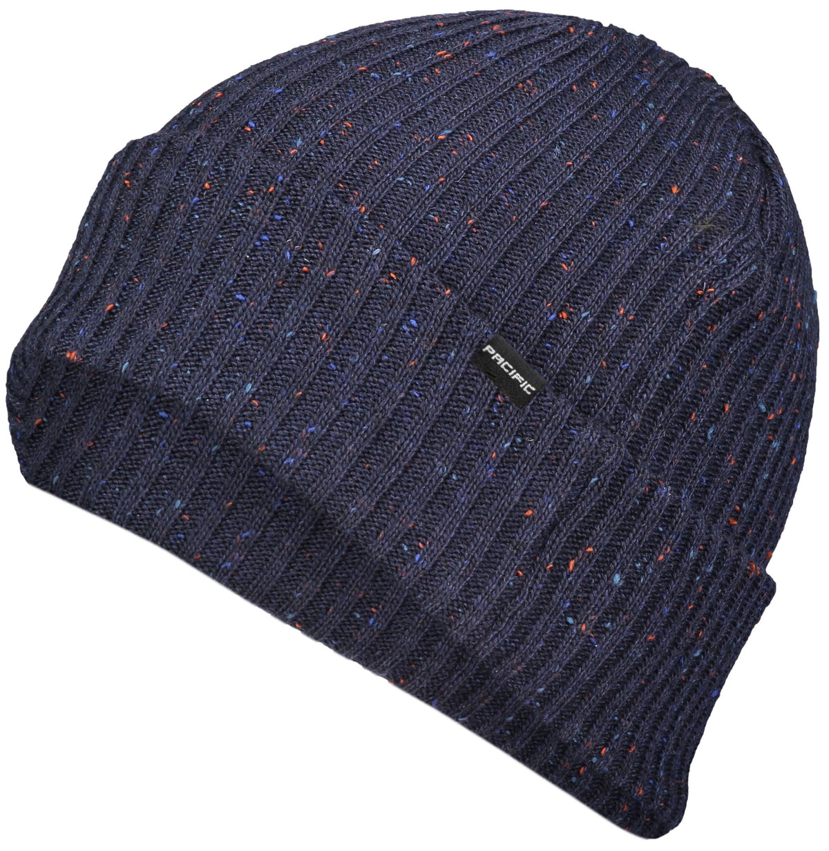 Tweed Beanie - Navy