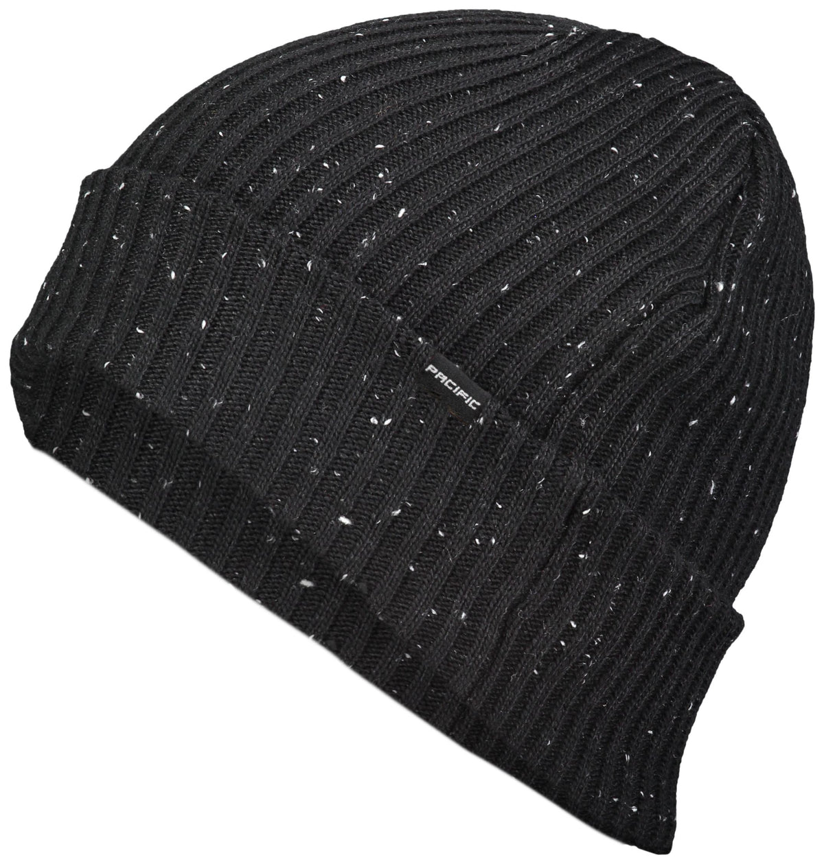 Tweed Beanie - Black