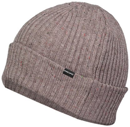 Tweed Beanie - Walnut