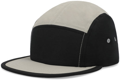 Packable Camper Cap - Black/Silver