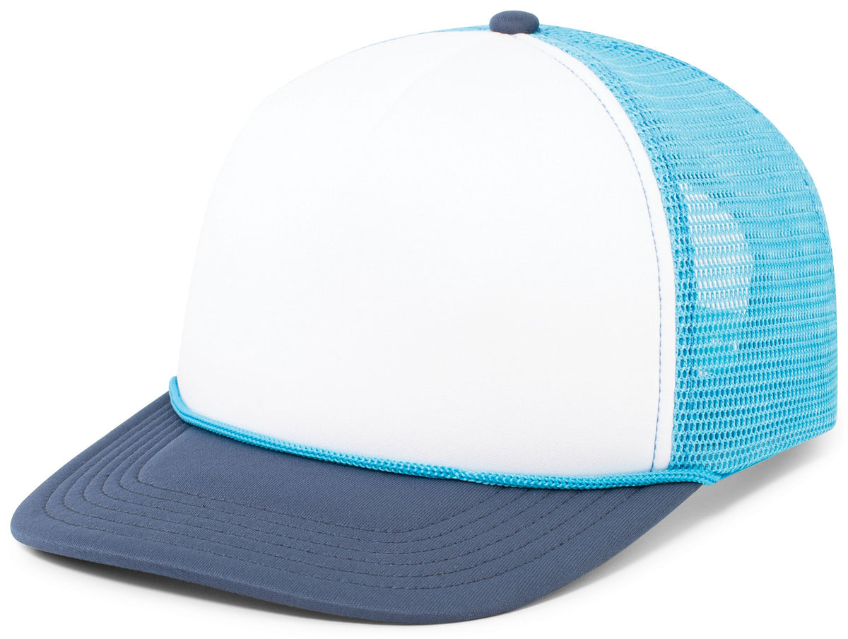 Foamie Fresh Trucker Cap - White/Bright Blue/Navy