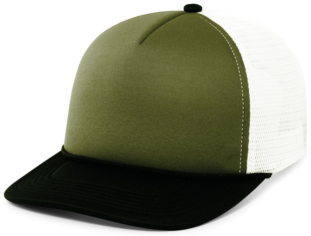 Foamie Fresh Trucker Cap - Moss/White/Black