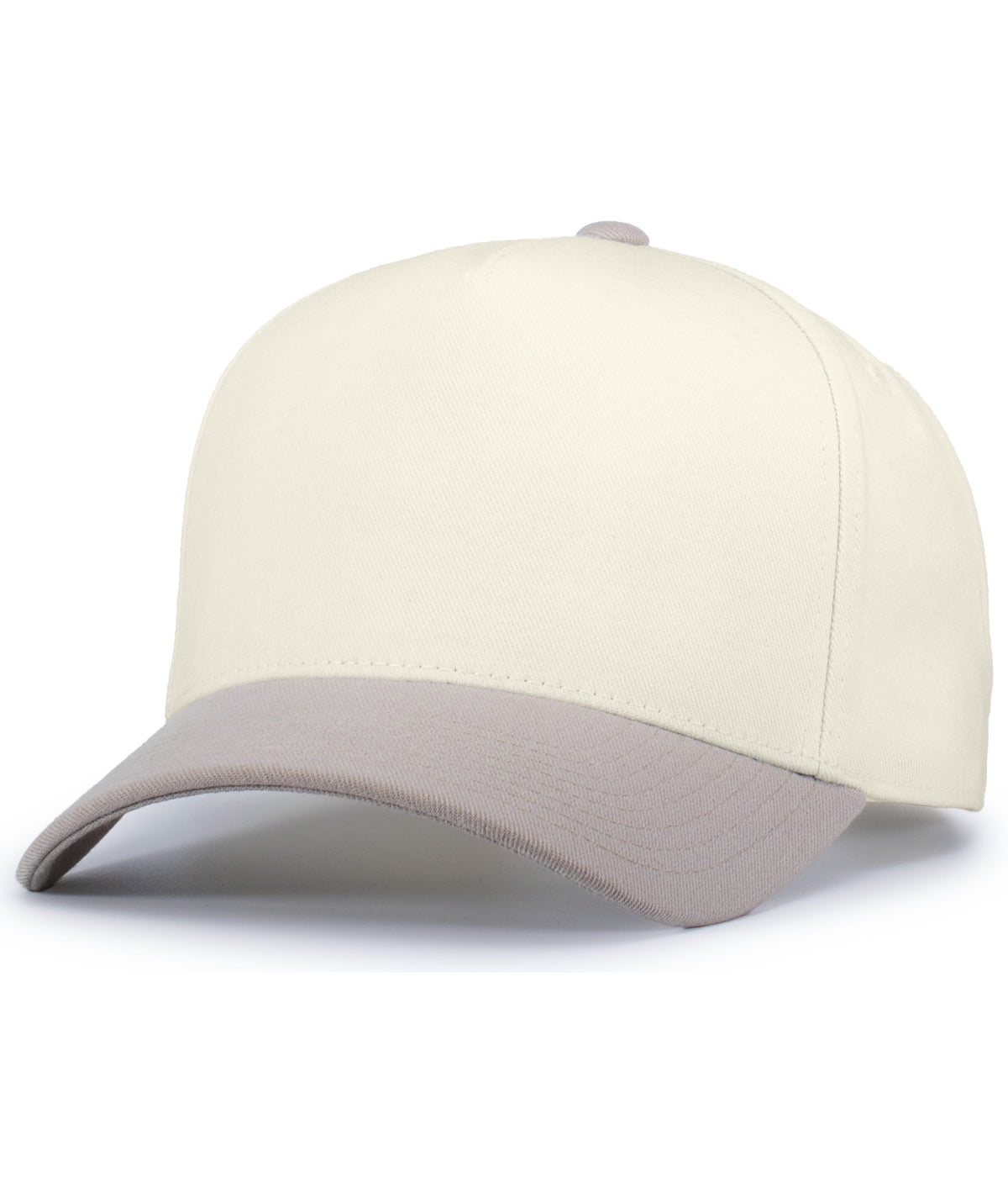 HERITAGE 5-PANEL SNAPBACK CAP - Vintage White/Khaki