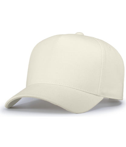 HERITAGE 5-PANEL SNAPBACK CAP - Vintage White