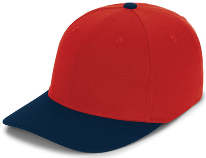 Pro-Wool Pacflex Cap - Red/Navy