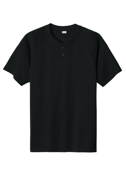 PosiCharge Competitor 2-Button Henley