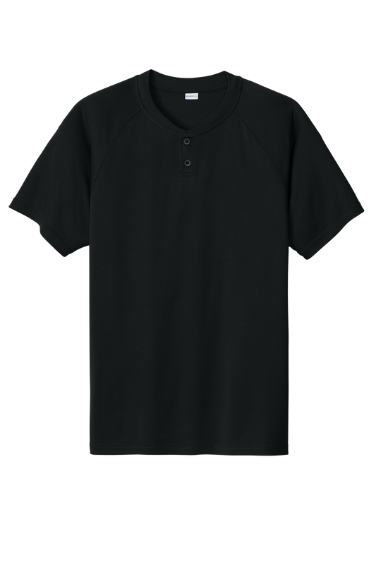 PosiCharge Competitor 2-Button Henley